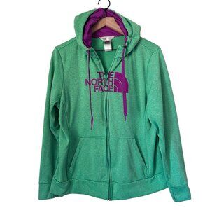 The North Face Green and Purple Women's Jacket